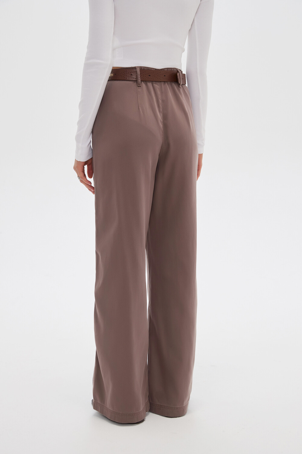 Pantalon Riop Taupe / Mink / Vison