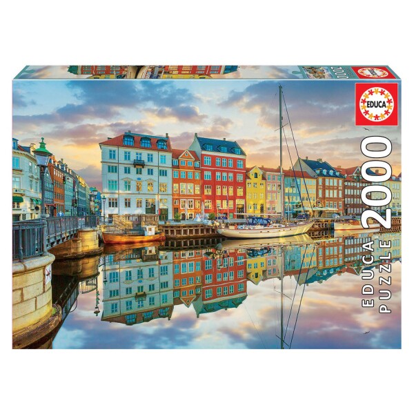 Rompecabeza Educa Puzzle Puerto De Copenhague 2000 Piezas Rompecabeza Educa Puzzle Puerto De Copenhague 2000 Piezas