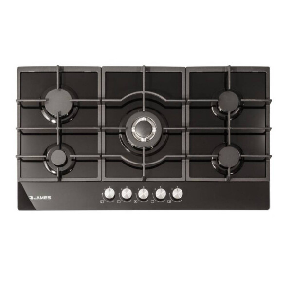 ANAFE EMPOTRAR GAS 5 HORNALLAS JAMES VIDRIO NEGRO ANAFE EMPOTRAR GAS 5 HORNALLAS JAMES VIDRIO NEGRO