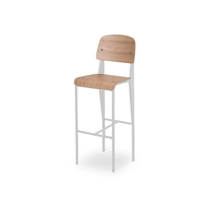 Banqueta Alta Standard White