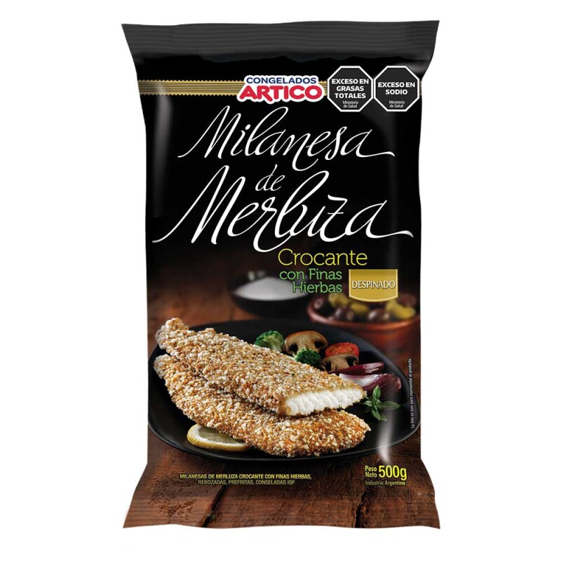 MILANESA MERLUZA FINAS HIERBAS 500G +SOLO PDE O WEB+ MILANESA MERLUZA FINAS HIERBAS 500G +SOLO PDE O WEB+