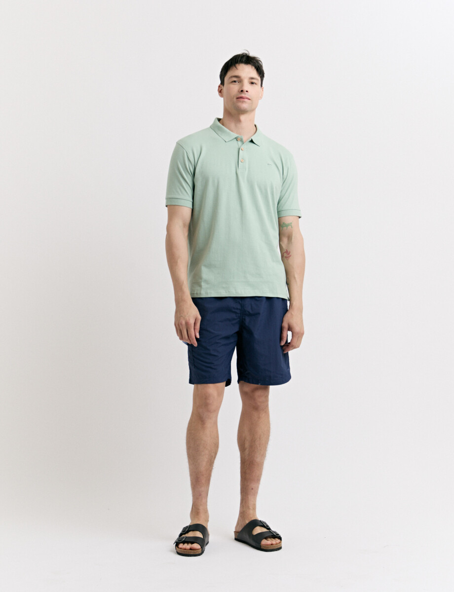 450402 SHORT HARRINGTON LABEL Azul Oscuro