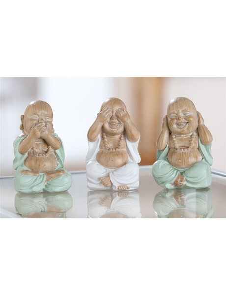 BUDA DECORATIVO DE RESINA 5x6x10CM NATURAL SURTIDO BUDA DECORATIVO DE RESINA 5x6x10CM NATURAL SURTIDO