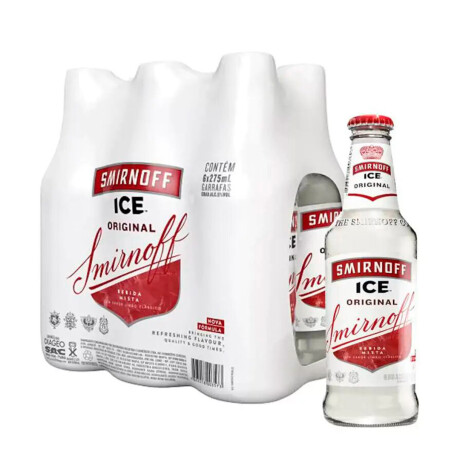 Pack X 6 Botellas Vodka Smirnoff Ice 275ML 001