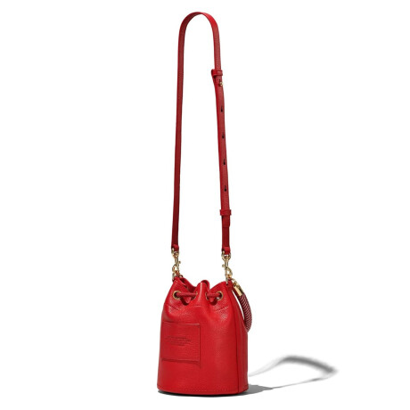 Marc Jacobs - Bolso bombonera de cuero, The Mini Bucket Rojo