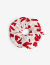 Skunzies Estampados Scrunchie De Corazones - Estampado Geometrico