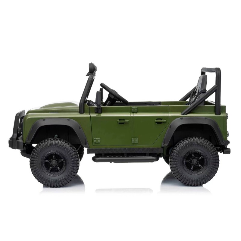 Camioneta Infantil a Bateria Land Rover Defender Verde Camioneta Infantil a Bateria Land Rover Defender Verde