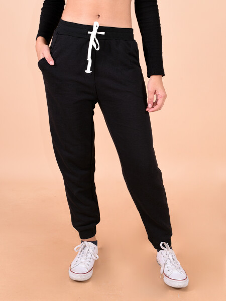 PANTALON DEPORTIVO - NEGRO