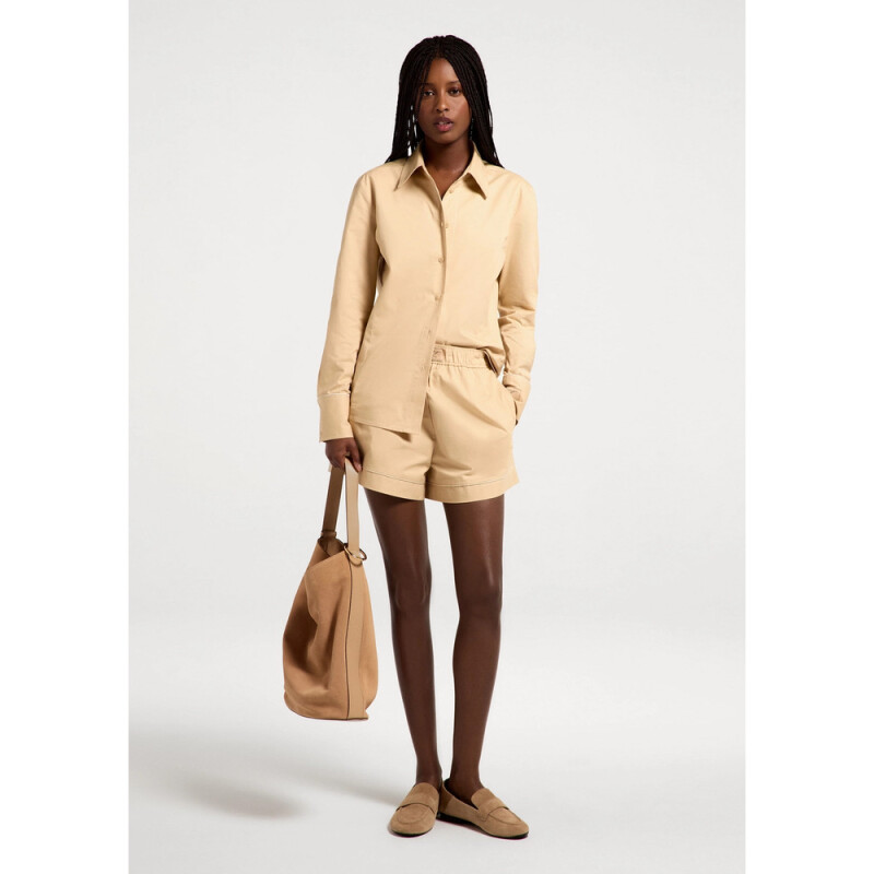 CAMISA FEM BEGE CLARO