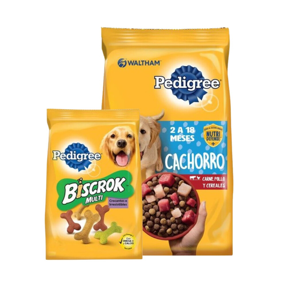PEDIGREE CACHORRO SANO CRECIMIENTO 21+3 KG + PEDIGREE BISCROK MULTI 100 GR PEDIGREE CACHORRO SANO CRECIMIENTO 21+3 KG + PEDIGREE BISCROK MULTI 100 GR