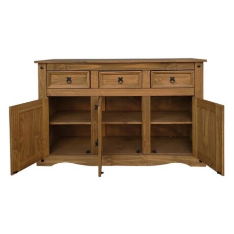 Promo Aparador + Mesa Ratona Linea Naturale Roble