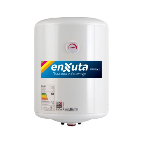 TERMOTANQUE 50L ACERO ENXUTA Blanco