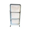 Carro Organizador Plegable Blanco
