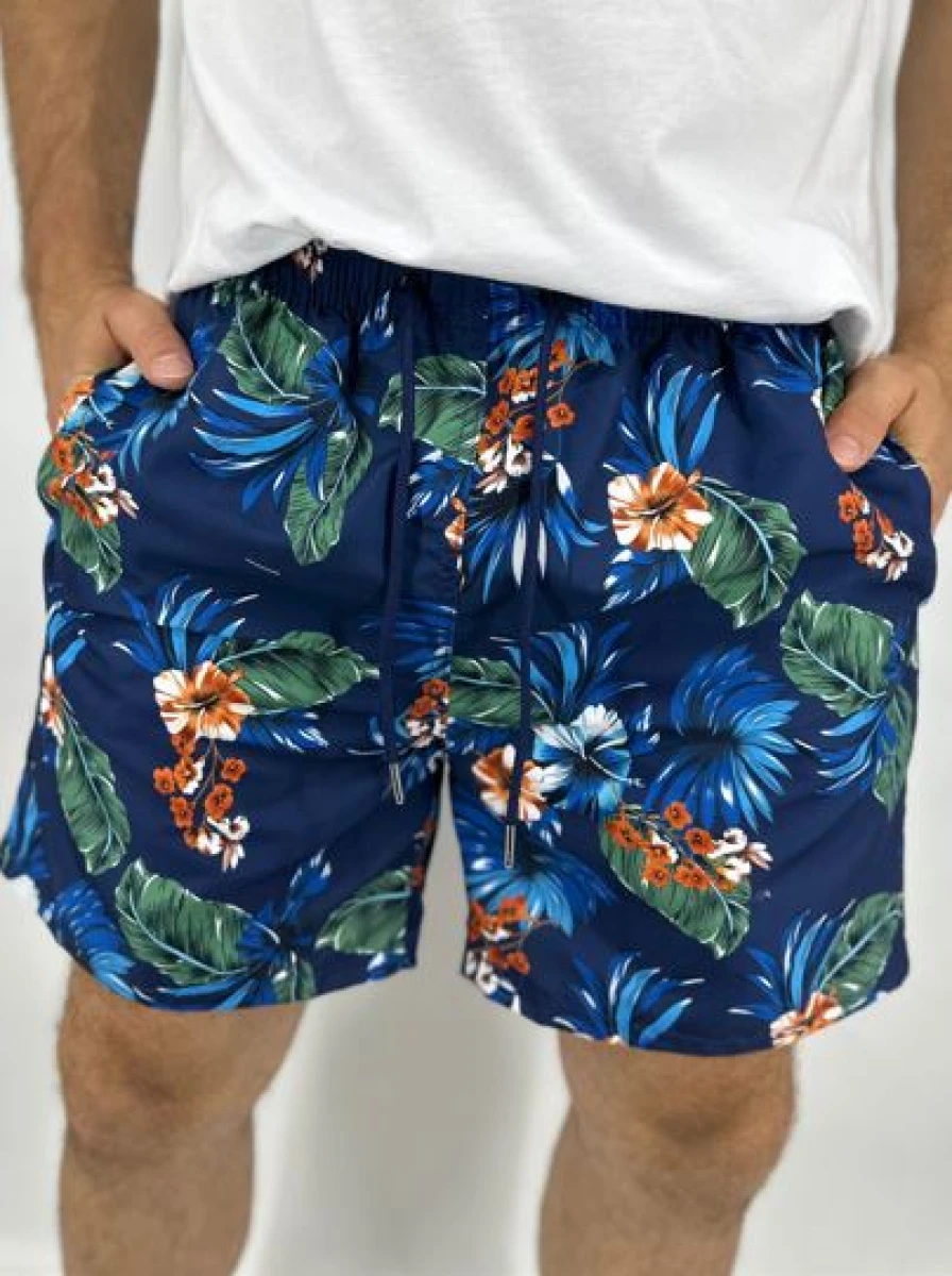SHORT SEVEN SH2001ME - AZUL FLORE 