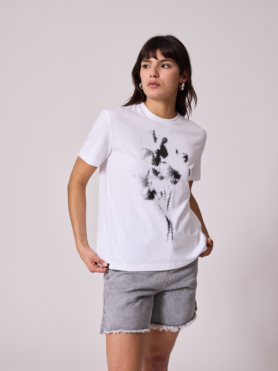 T-SHIRT TIBAN DIXIE Blanco