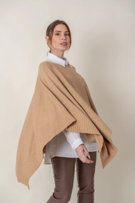 PONCHO TOPACIO Camel