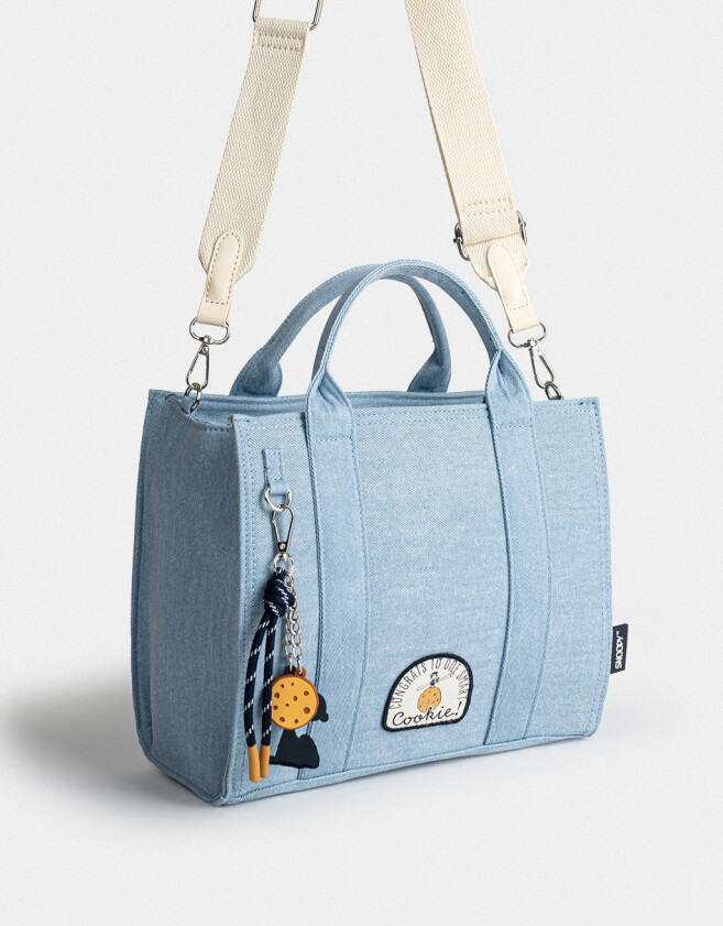 Marroquinería Licencias Cartera City "snoopy" - Azul Celeste