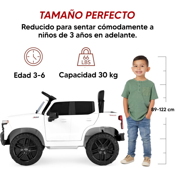 Camioneta Chevrolet Silverado A Batería Para Chicos CAMIONETA CHEVROLET SILVERADO A BATERIA