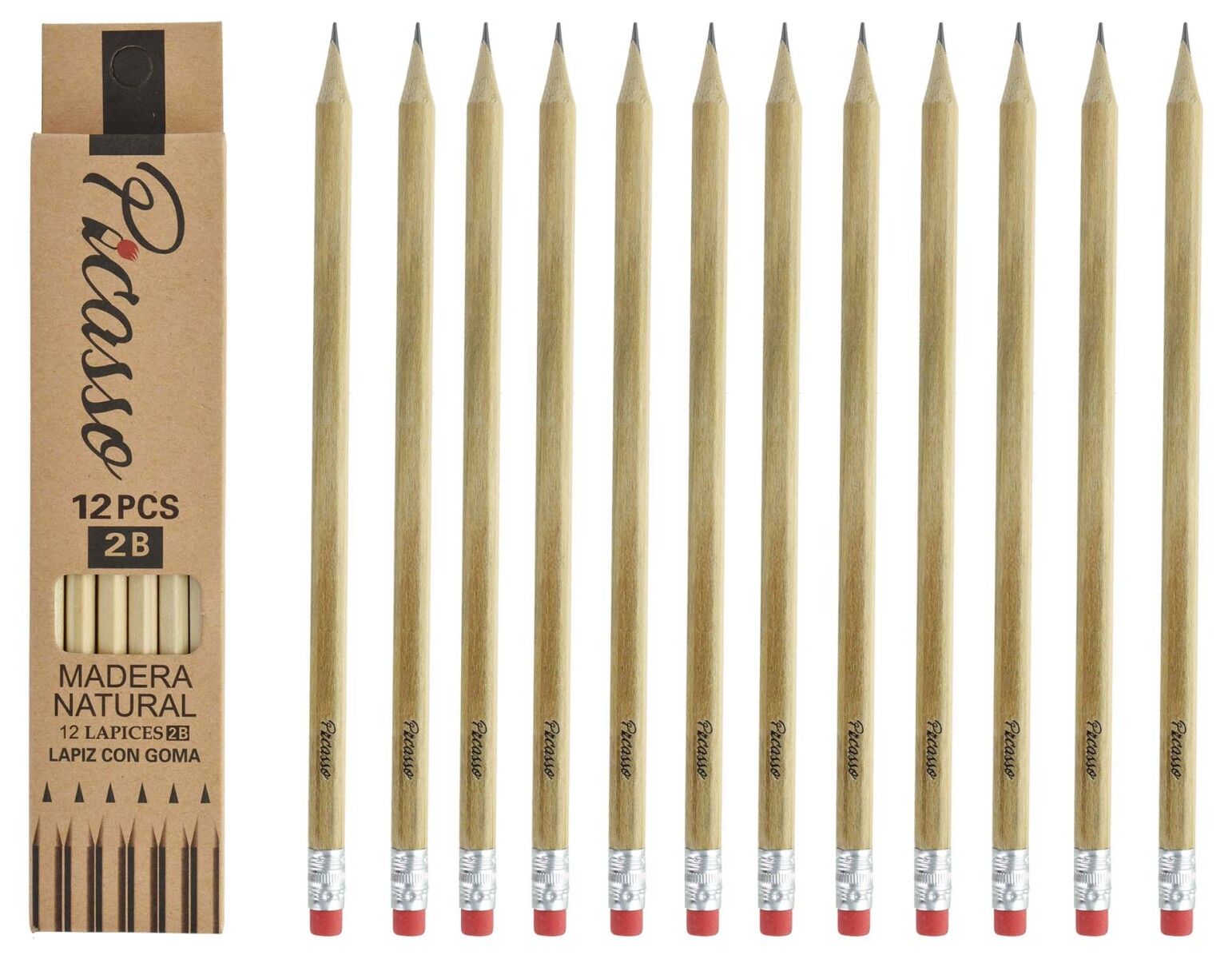 LAPICES DE ESCRIBIR X12 2B 