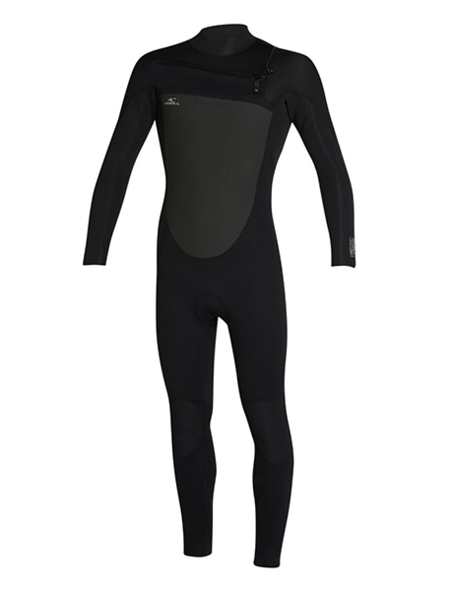 Focus 3/2mm - Full Chest Zip - Negro 