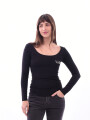 REMERA PAISAJE NEGRO