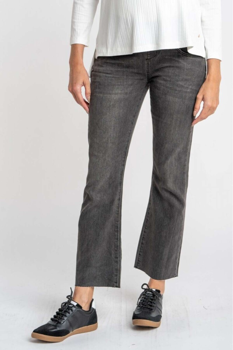 Flare Mamá - Denim Gris 