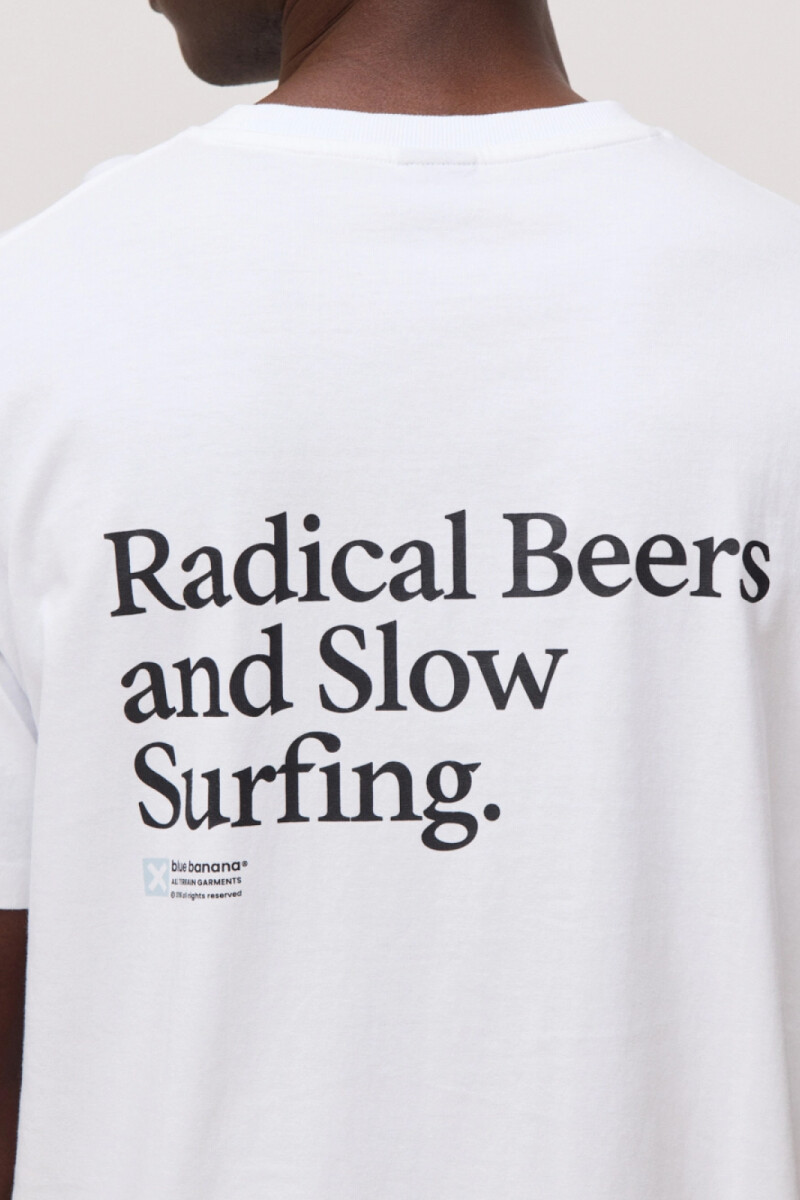 Camiseta Note Blanca
