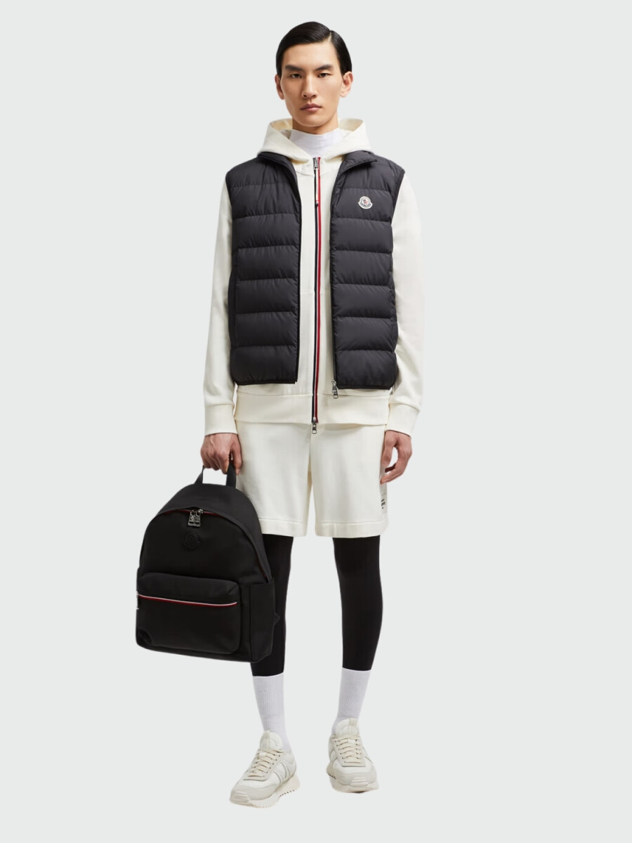 Moncler - Chaleco relleno de plumas, Contrin - Negro 
