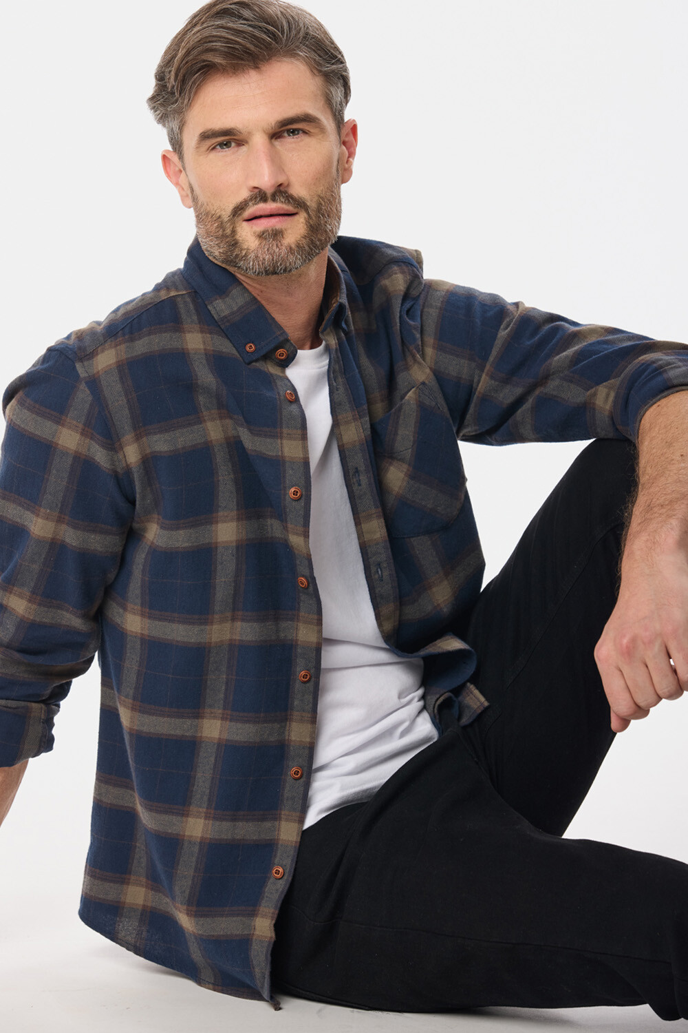 CAMISA DE VIYELA Verde
