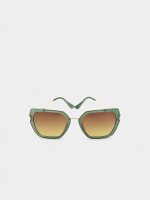 Gafas De Sol De Mariposa caqui