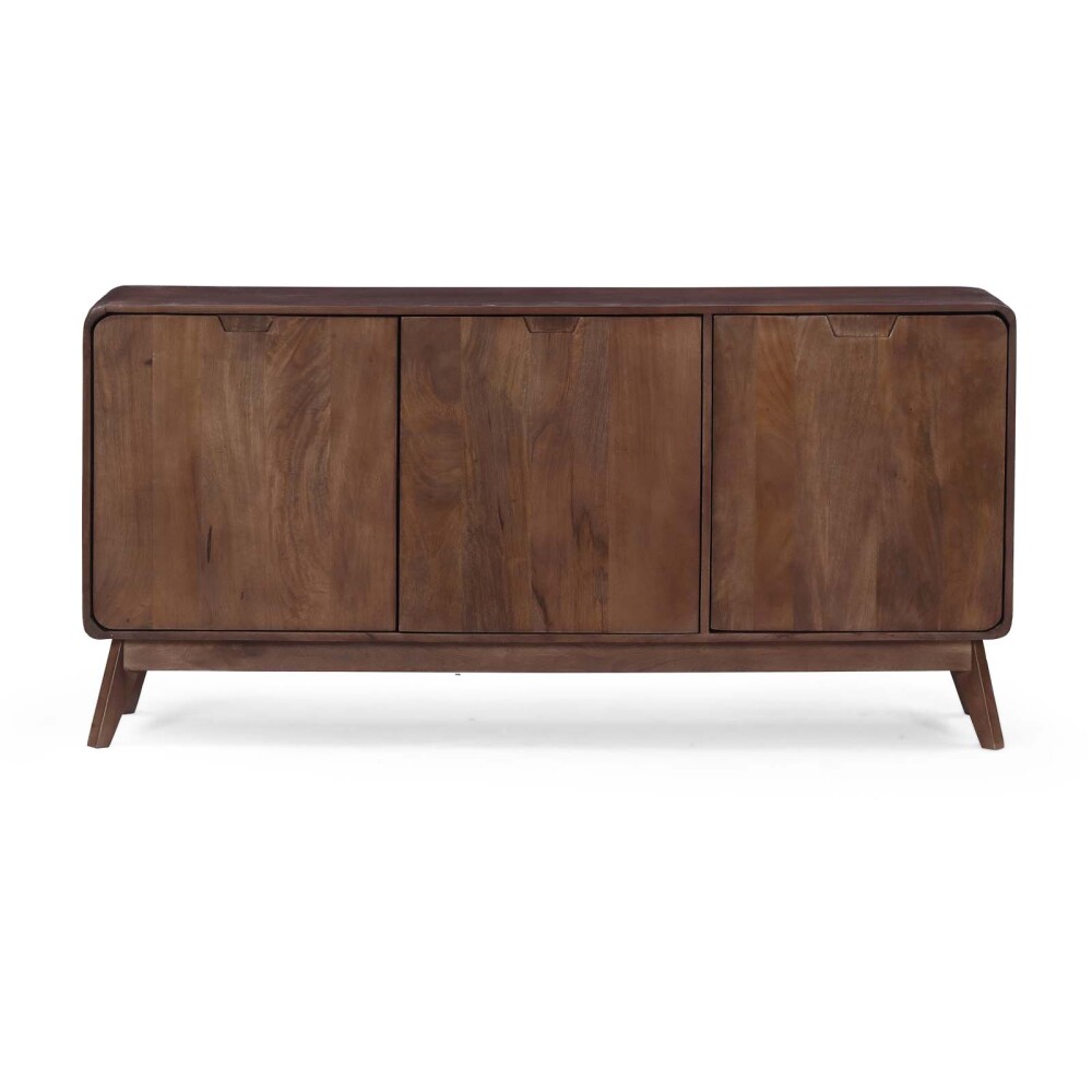 APARADOR 3P MADERA-DE-MANGO MARRON OLMO