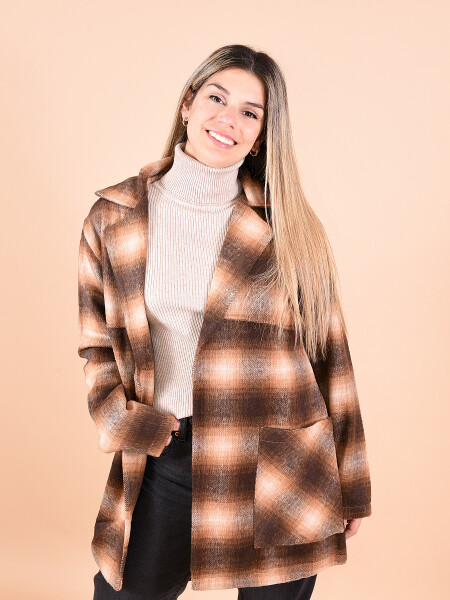 SOBRECAMISA CAMILA MARRON