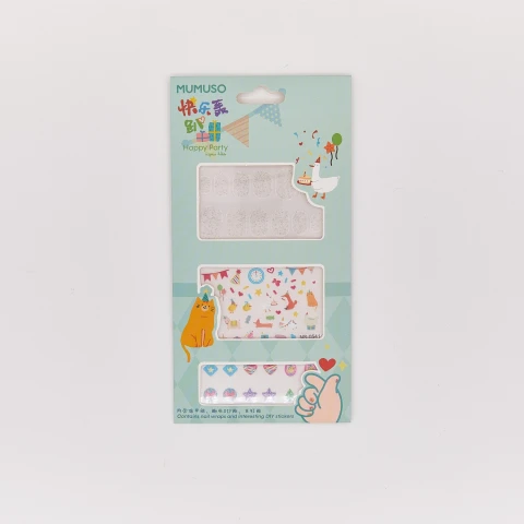 SET DE PEGATINAS PARA UÑAS INFANTILES (03 FELIZ FIESTA) SET DE PEGATINAS PARA UÑAS INFANTILES (03 FELIZ FIESTA)