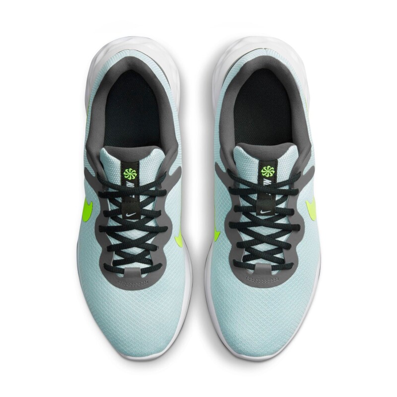 Championes Nike Revolution 6 Next Nature Pure Platinum Volt de Hombre Gris