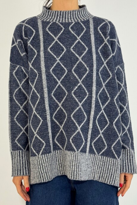 SWEATER RINGO Azul