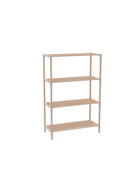 ESTANTERIA 4 NIVELES 116X65X30CM MADERA ESTANTERIA 4 NIVELES 116X65X30CM MADERA