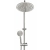 Barral de ducha Monocomando Exterior con transferencia Milano Gris Satinado Barral De Ducha Monocomando Exterior Con Transferencia Milano Gris Satinado