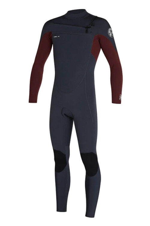 Defender 4/3 mm - Full Suit Chest Zip Bordó