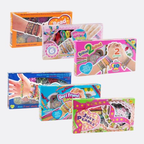 Set De Armado Y Creación De Pulseras Modelo 6