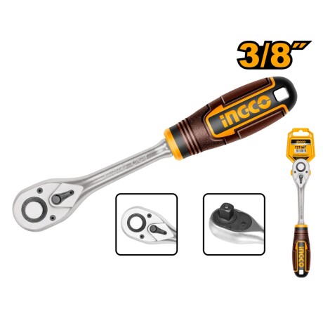 Llave Crique Ingco 3/8 200Mm AMARILLO-NEGRO