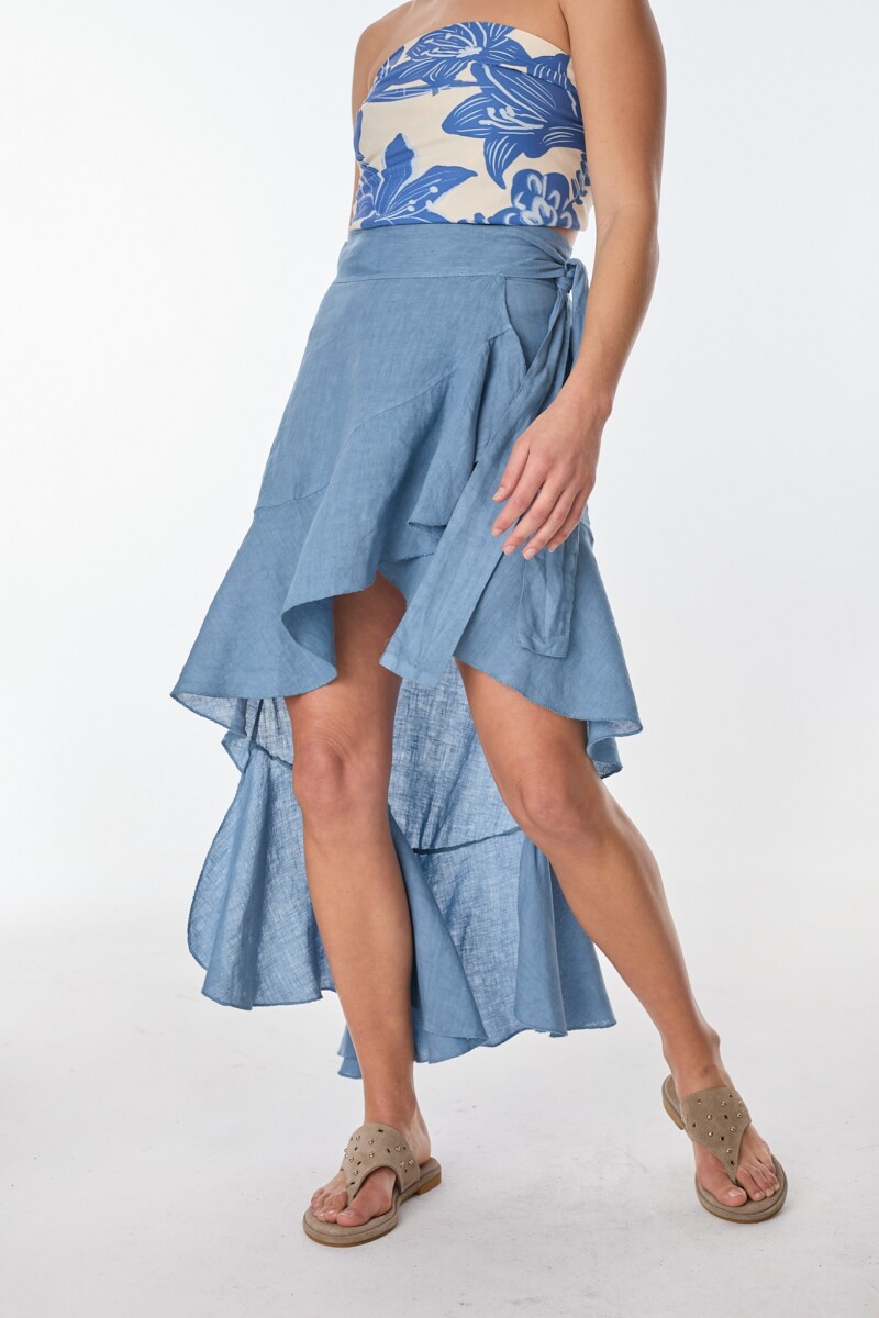 Falda San Sebastian Azul