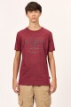 REMERA SOUTH RUNNER TEE BOYS C-bordo