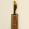 Cuchillo Mango Efecto Madera, Set 2pcs Dorado