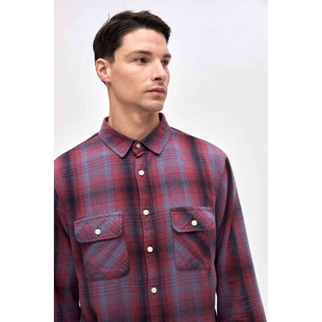 Sobrecamisa Jeremy Burgundy