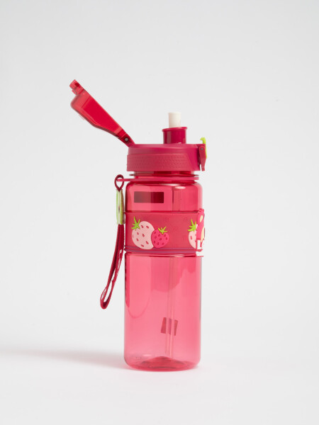 Botella plastico lotso 820 ml Rosa