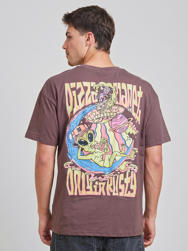 T-SHIRT JULEN RUSTY MarrÓn