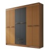 Ropero Artecas Mdp 6 Puertas 2 Cajones Y 12 Estantes Nogal/Grafito Ropero Artecas Mdp 6 Puertas 2 Cajones Y 12 Estantes Nogal/grafito