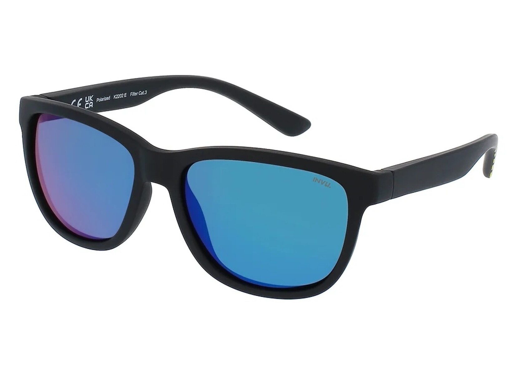 INVU Kids K2202E M.Black Flex Polarized 