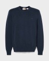 Poleron Cotton Crew Neck Hombre 3725
