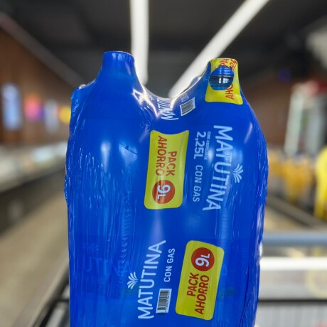 AGUA MATUTINA PACK 9 LITROS CON GAS AGUA MATUTINA PACK 9 LITROS CON GAS